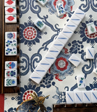 Mahjong Mat - Vegan Leatherette - Mariners
