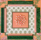 Mahjong Mat - Vegan Leatherette - Marina